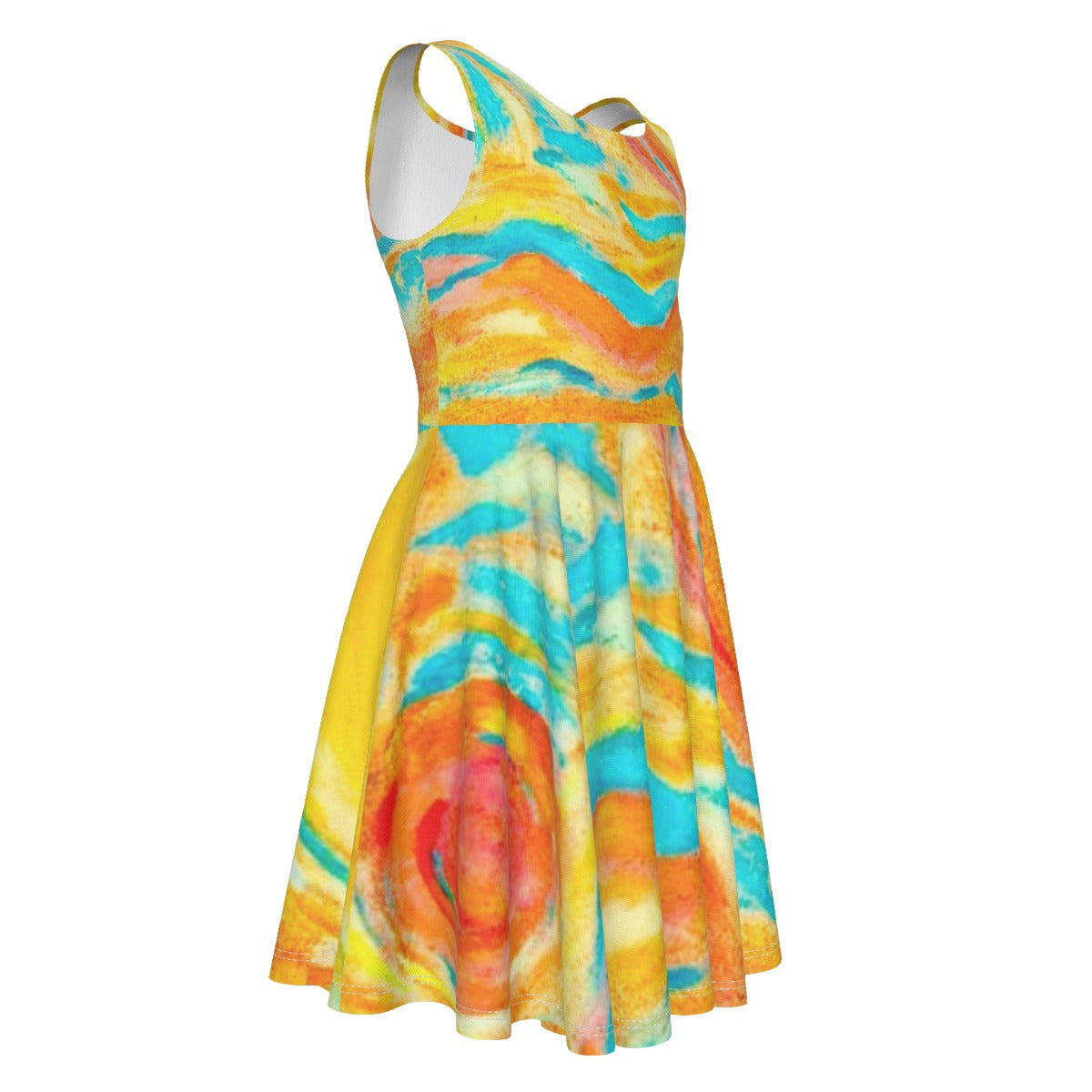 Kid's Sleeveless Vest Dress Soleado Collection