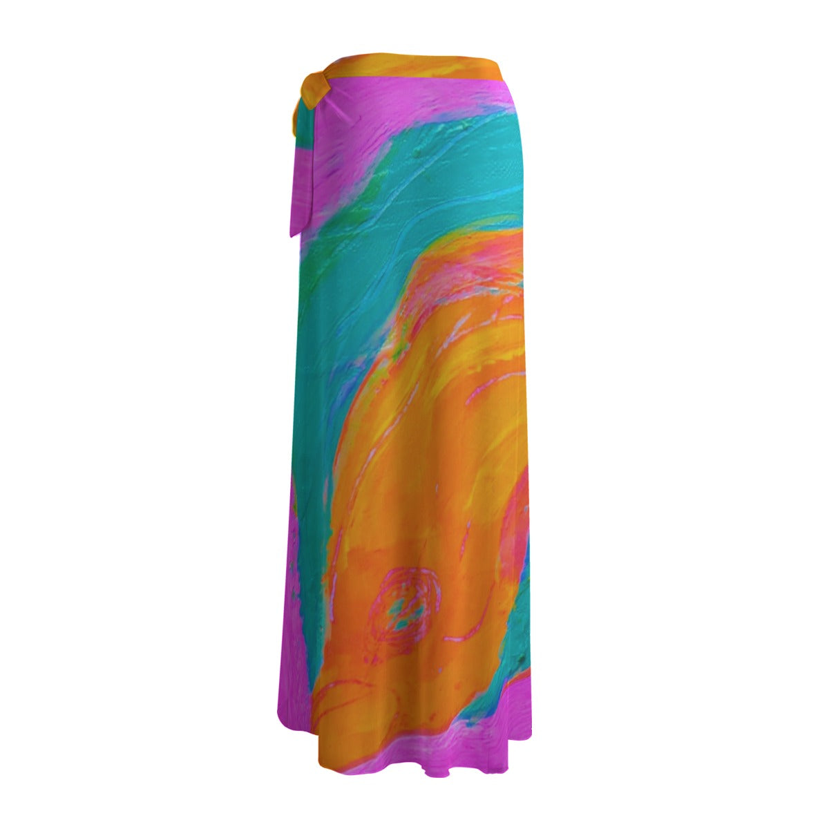 Women's Sheer Skirt Hot Pink Fish Collection