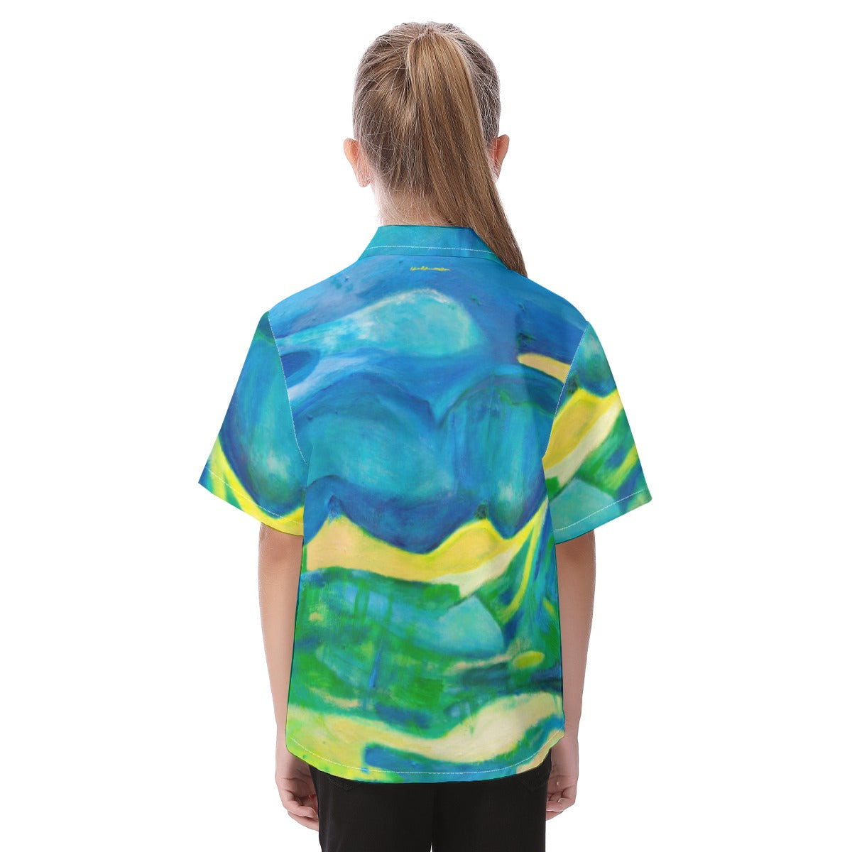 Kid's Hawaiian Vacation Shirt | 115GSM Cotton Under The Sea Collection