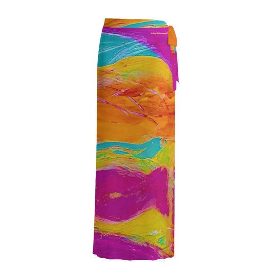 Women's Sheer Skirt Pink Fish Collection