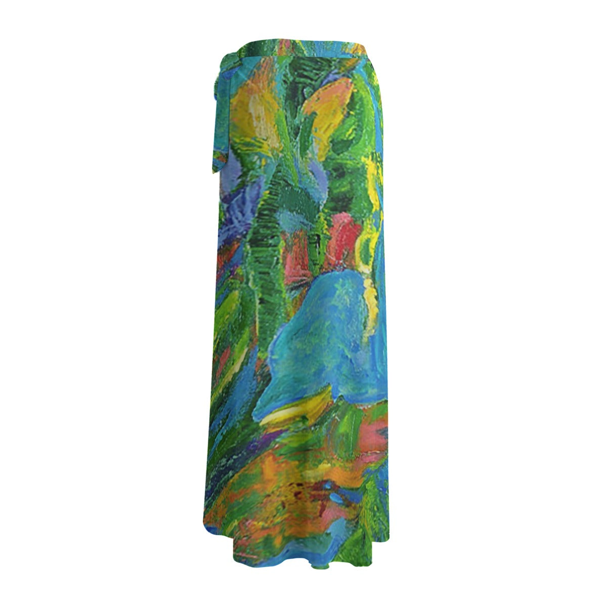 Women's Sheer Skirt Green Tulip Collection