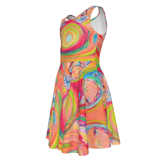 Kid's Sleeveless Vest Dress Vigor Collection