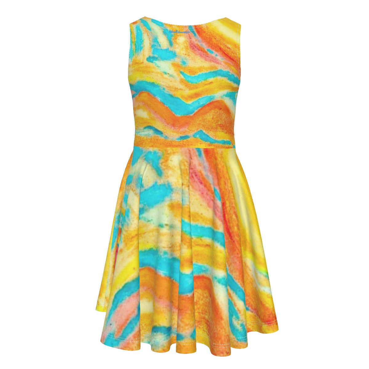 Kid's Sleeveless Vest Dress Soleado Collection