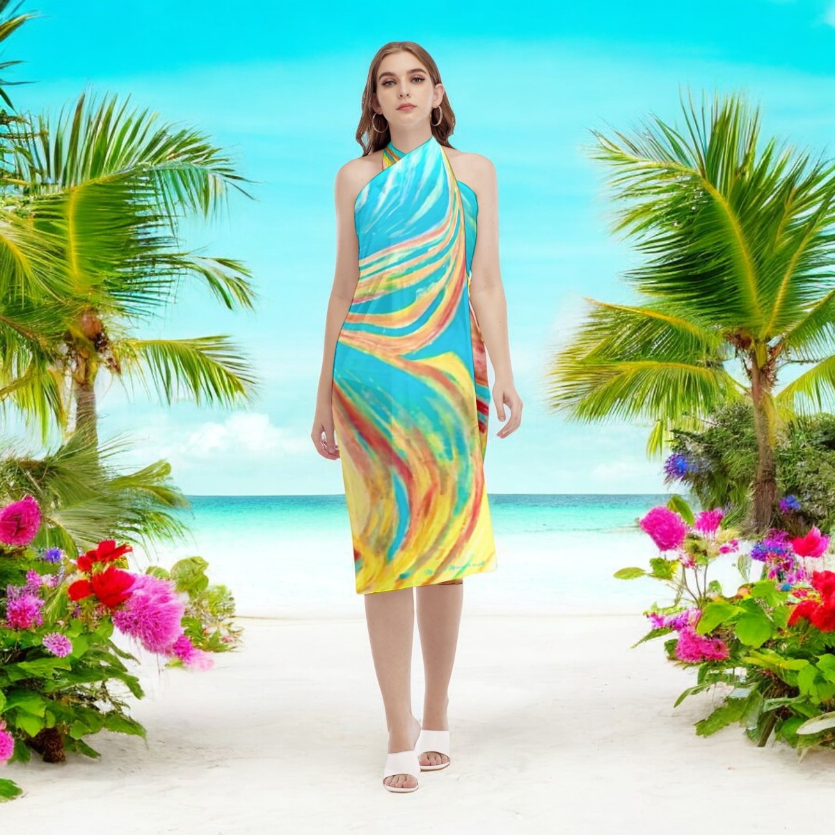 Swim Cover Up Love Scene Collection