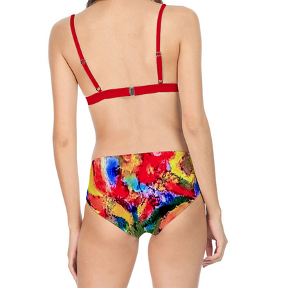 Women's Bikini Swimsuit with Padding Florero Collection