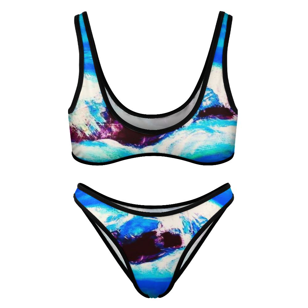 Women's Two Piece Swimsuits Sexy Bikini Suit Beach Front Collection