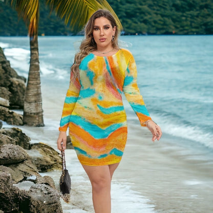 Women's Mesh Dress (Plus Size) Soleado Collection